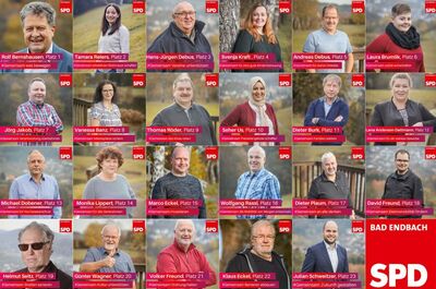 Unser Team für die Kommunalwahl 2021